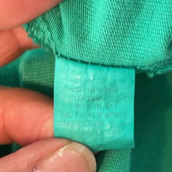 Monrow sleeveless V-neck, collared top or mini dress in color green - Picture 9 of 9